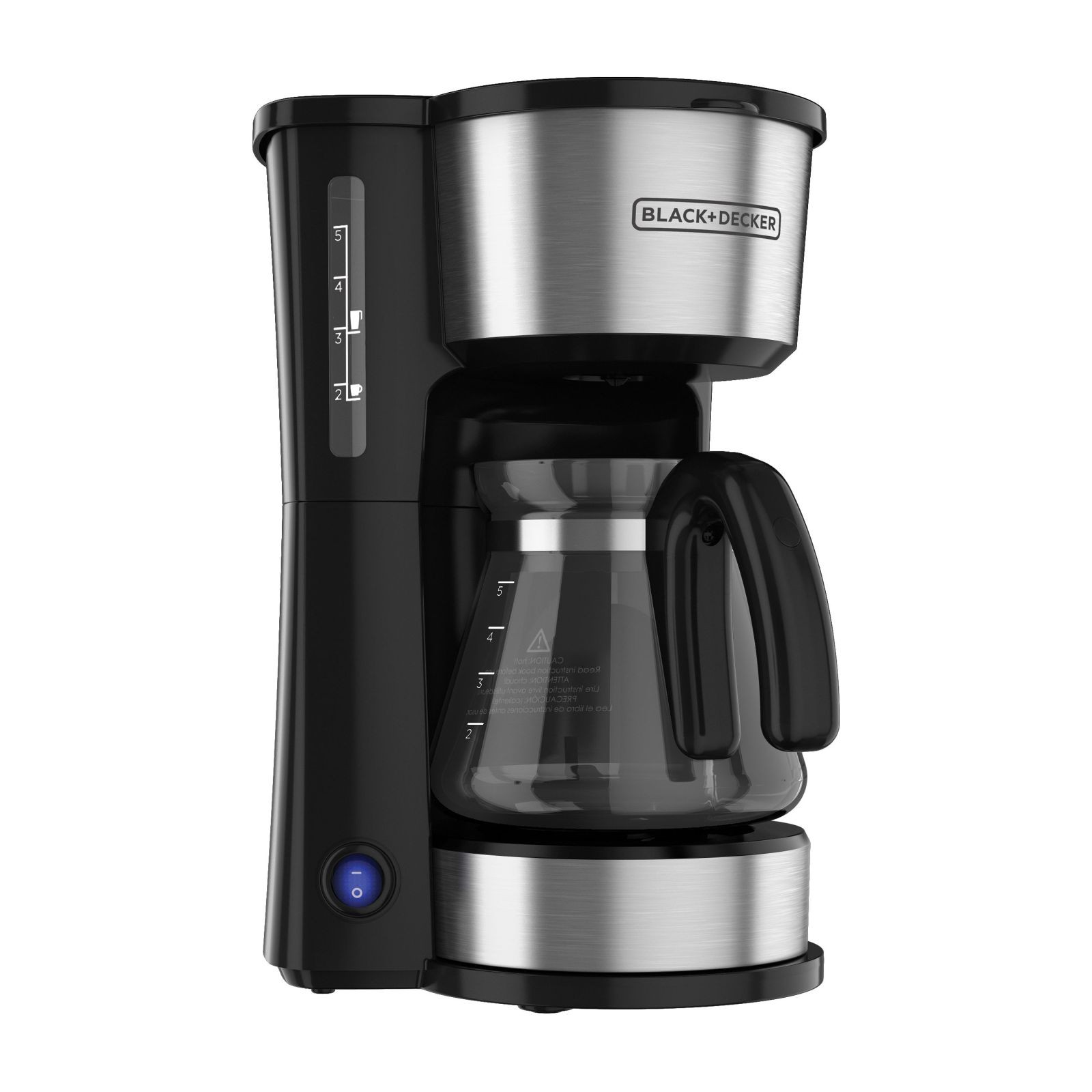 Cafetera Black+Decker 5 Tazas Negra CM0755S-MX image number null