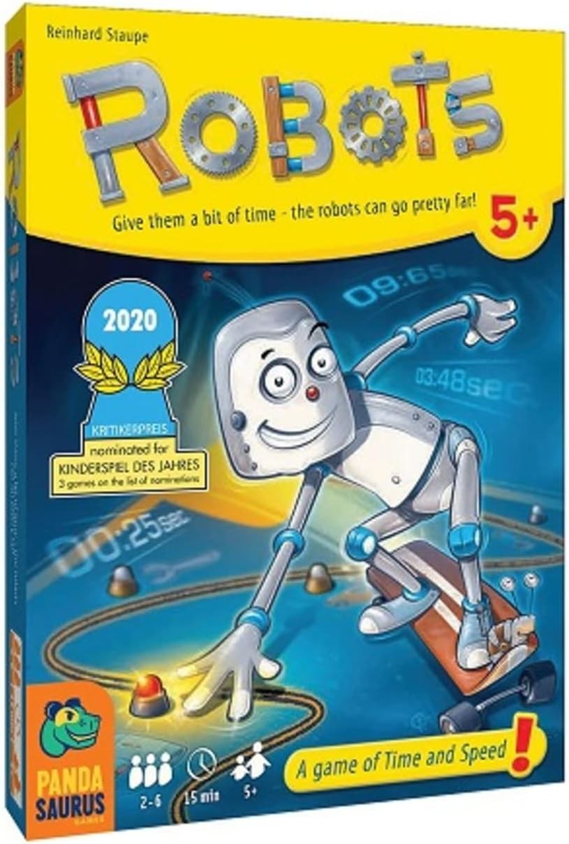 Pandasaurus Games Robots Juego Cartas de 2 a 6 Jugadores image number null
