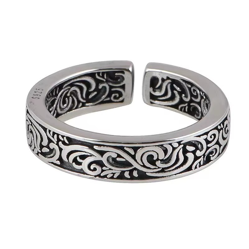 Anillo Vintage de Lujo Ajustable &ndash; Unisex image number null