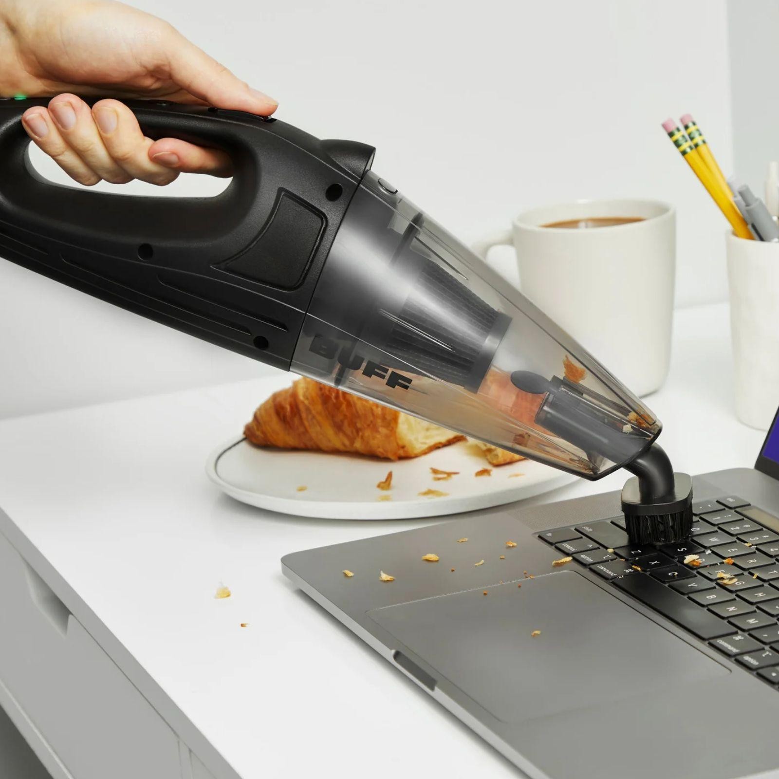 Aspiradora de Mano Chefman Buff Recargable Negra BF01-MX image number null