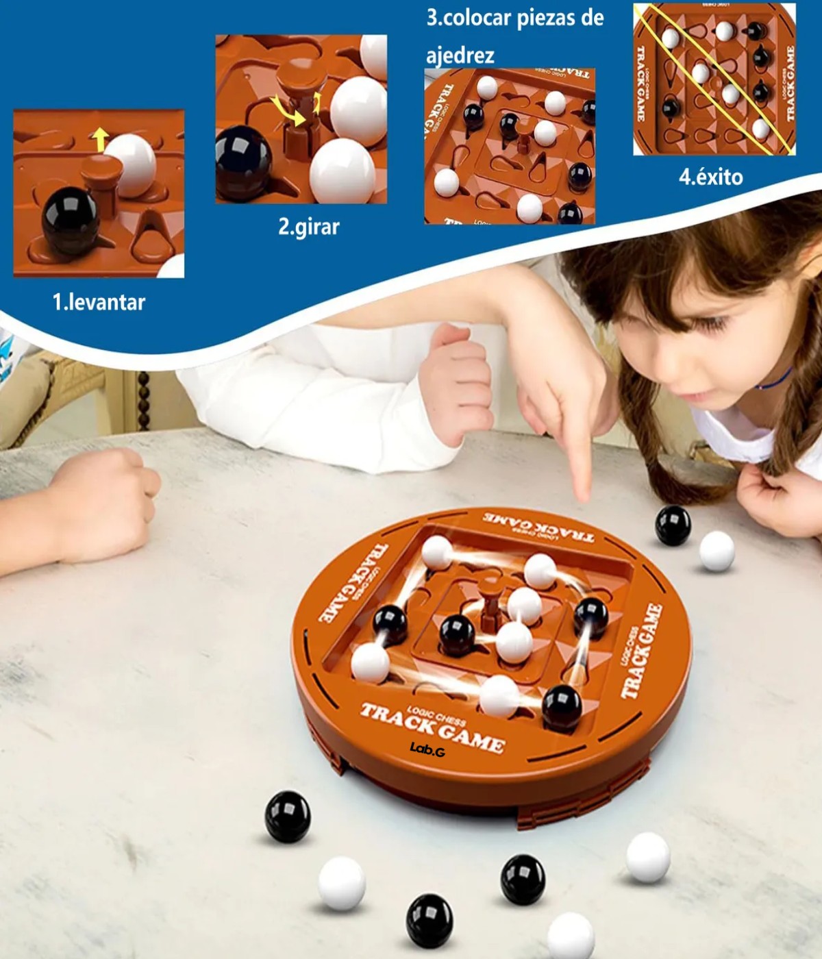 Juego De Mesa Rompecabezas Estrategia Multijugador De Mesa cafe image number null