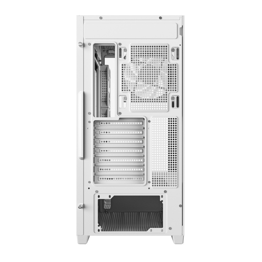 Gabinete DeepCool CG580 4F, Midi-Tower, ATX/Micro-ATX/Mini-ITX, USB 3.0, sin Fuente, 4 Ventiladores Instalados, Blanco image number null