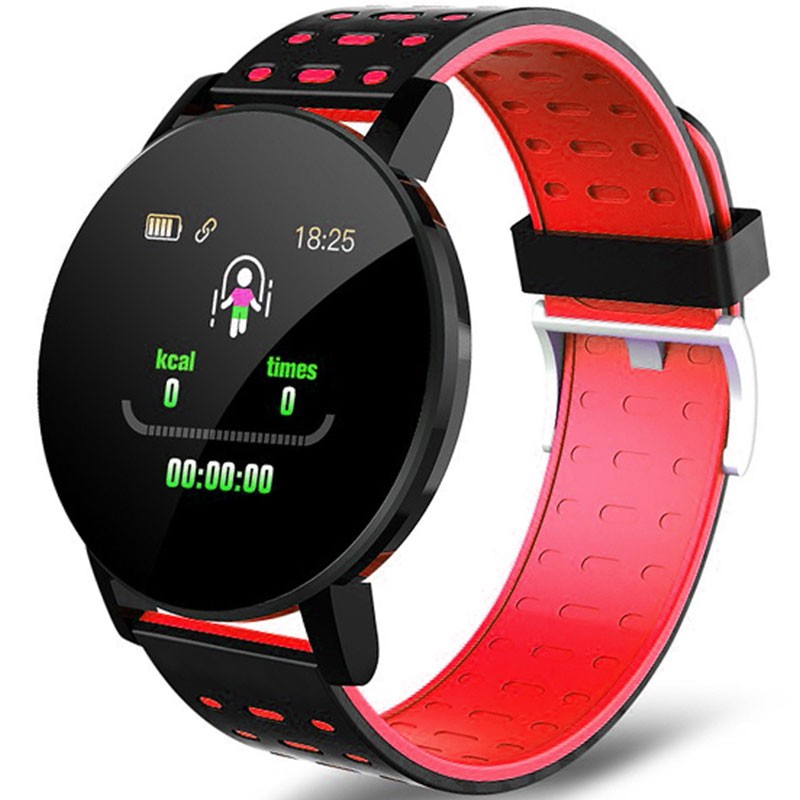Smartwatch Reloj Inteligente Smartband Mod 119 Plus Deportes y Notificaciones FRALUGIO. image number null