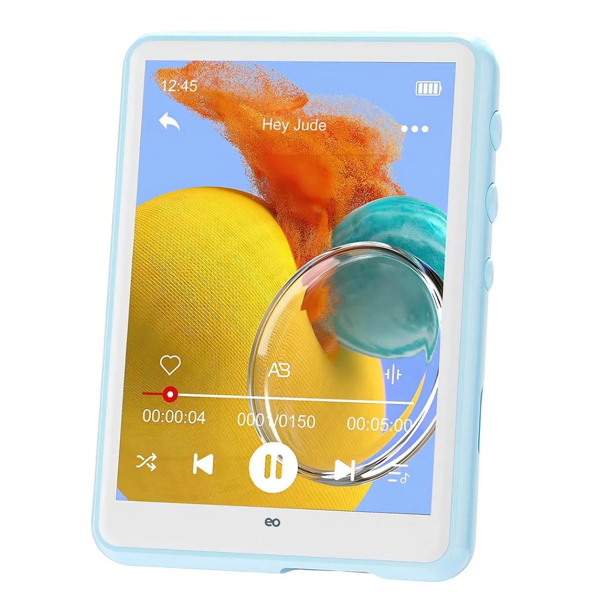 Reproductor MP3 MP4 Bluetooth HiFi 64GB Pantalla T&aacute;ctil Azul image number null
