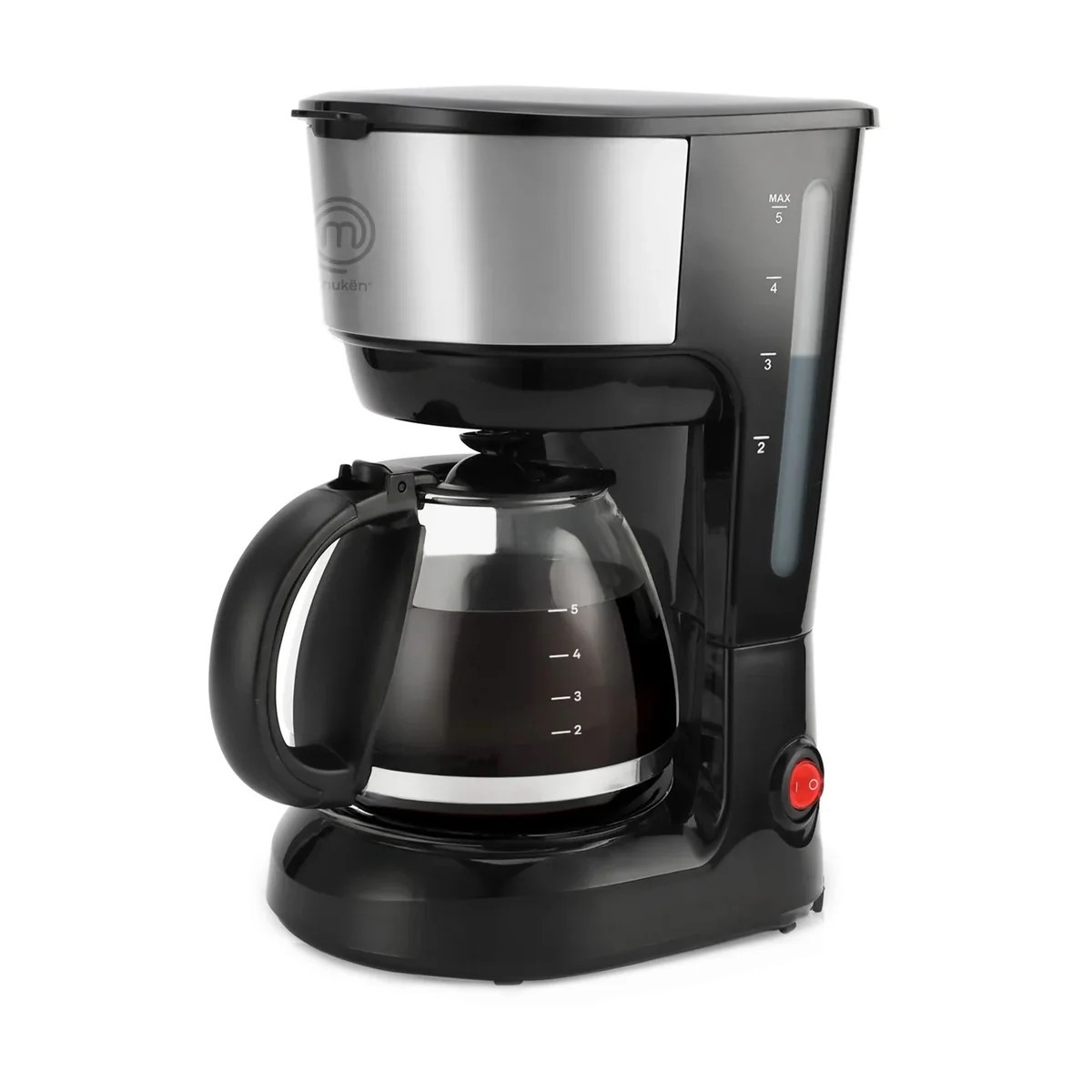 Cafetera MasterChef Easy Brew 5 Tazas Negra MK-DCM-50F image number null