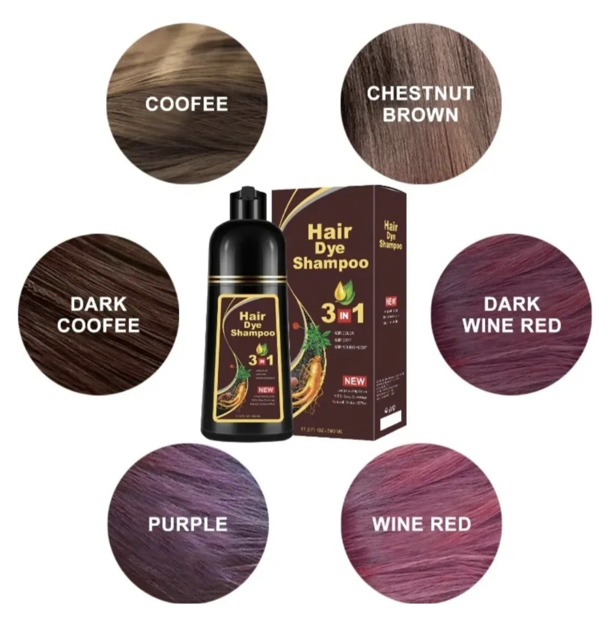 Shampoo Tinte Cubre Canas Meidu Jengibre purpura image number null