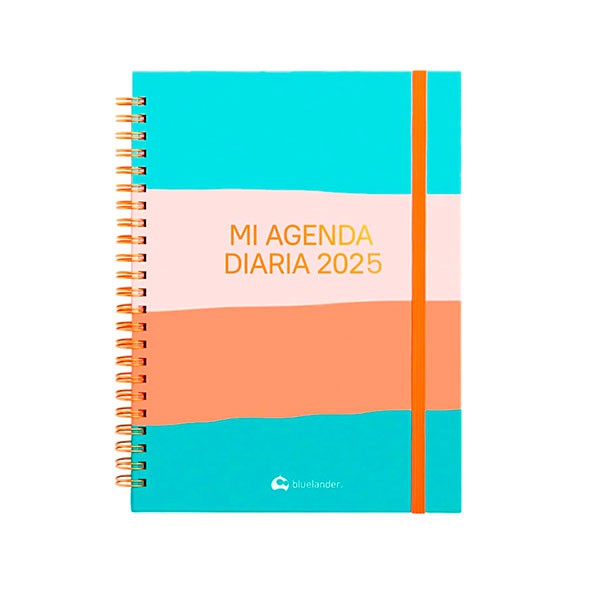 Bluelander Agenda 2025, Organizador Diario, Semanal y Mensual Tama&ntilde;o A5 (20.9 * 15.2 cm) 304 P&aacute;ginas image number null