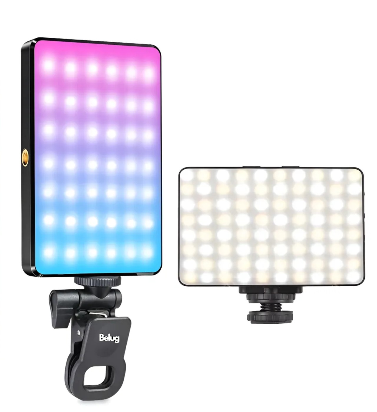 L&aacute;mpara De Tel&eacute;fonos C&aacute;mara Luz Rgb Para Celular Recargable image number null