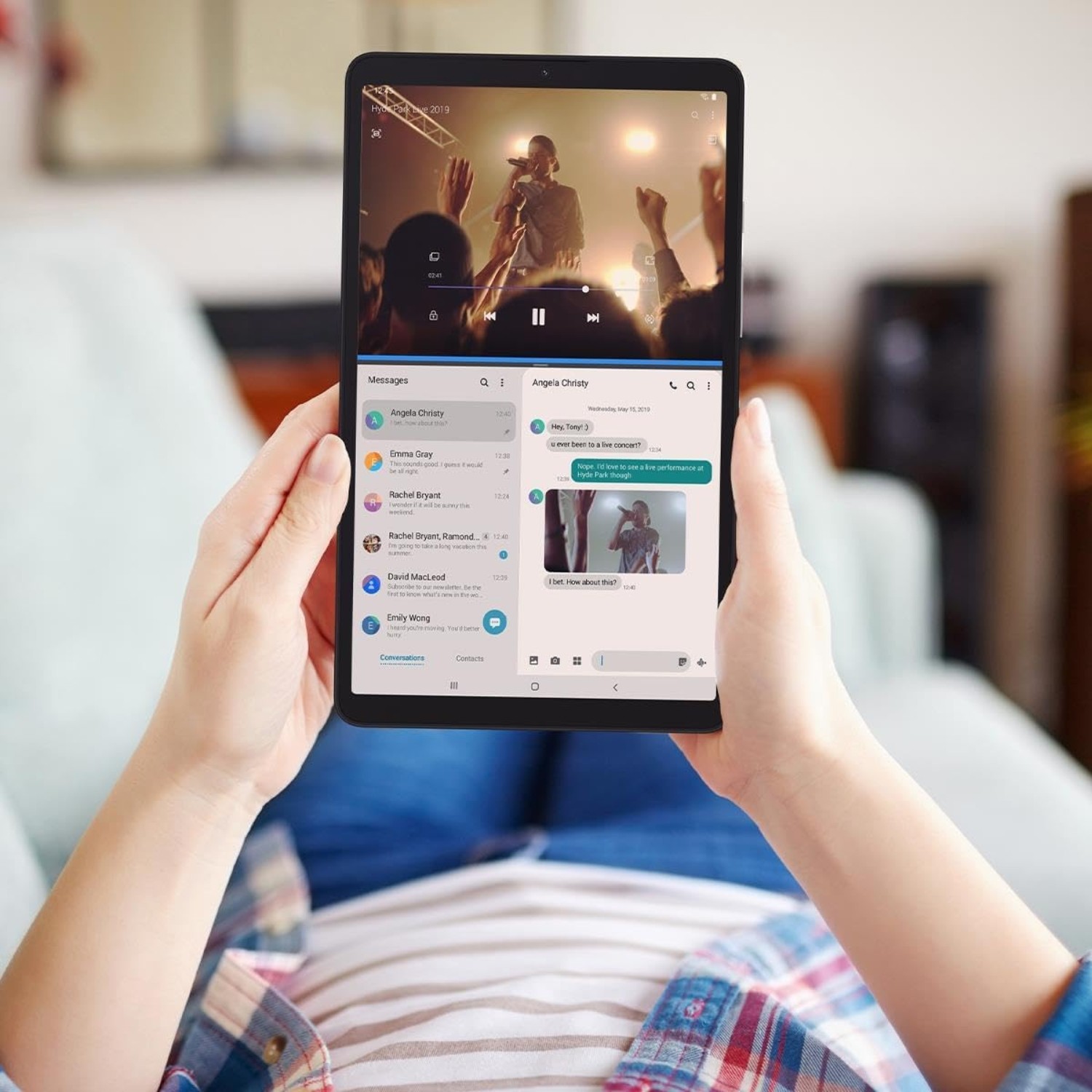 Samsung Galaxy TAB A9 8.7" Pulgadas HD+ IPS - 4GB RAM 64GB - Gris image number null