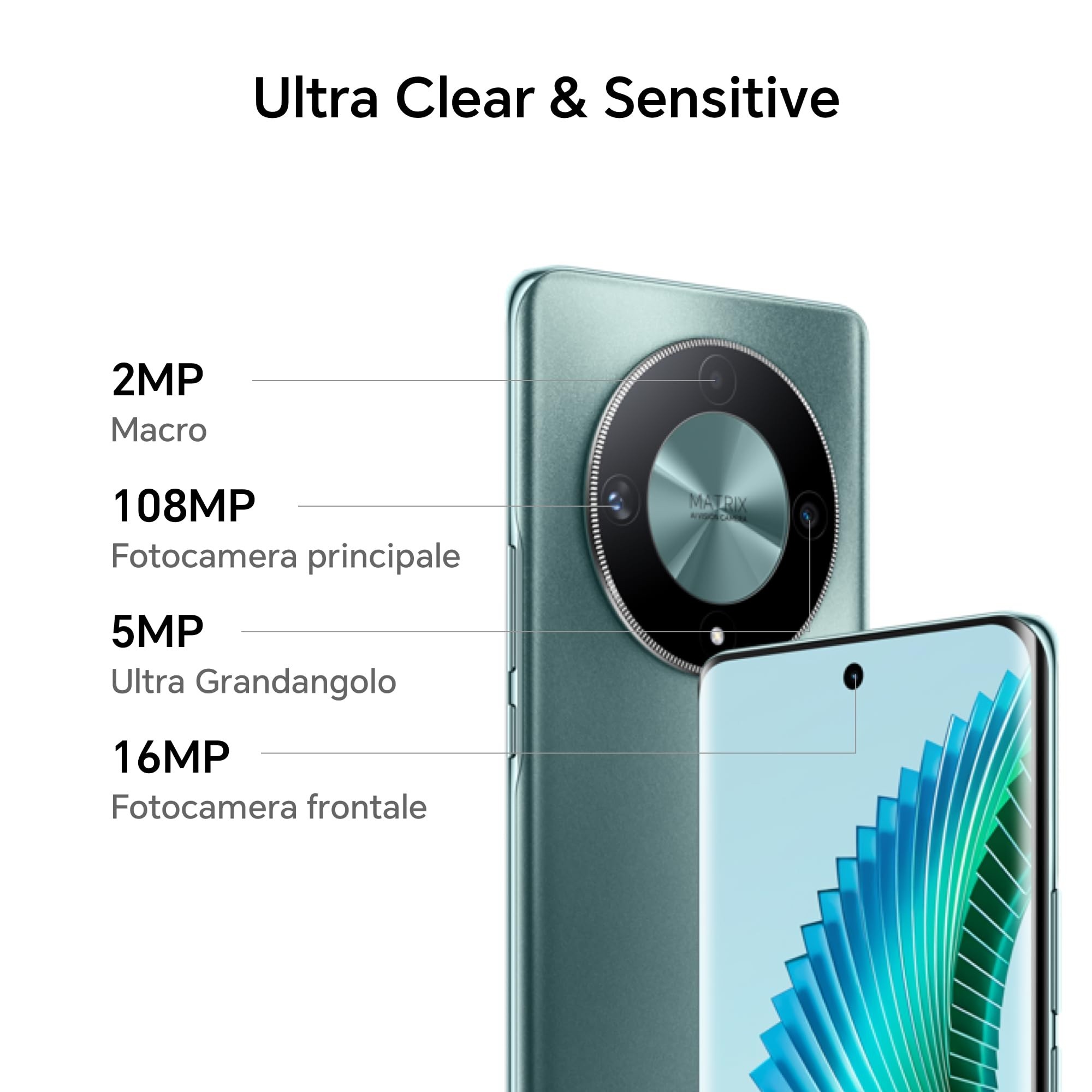 Honor Magic 6 Lite 256Gb 8Ram Color Verde Nuevo Libre image number null