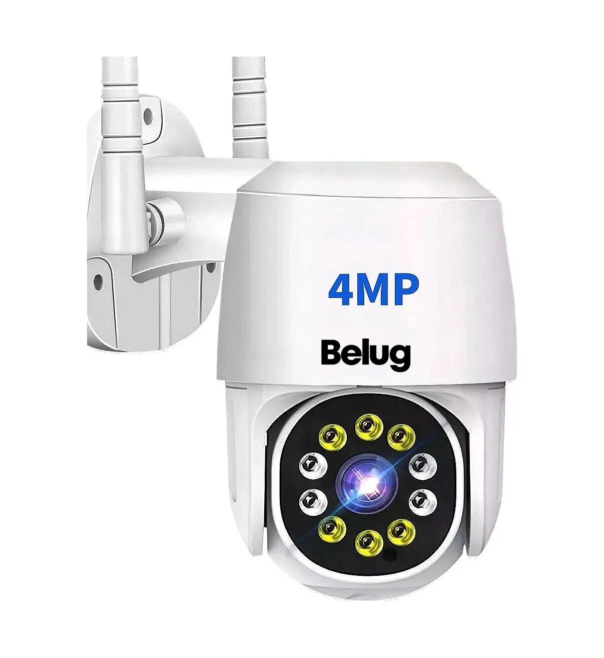 mp C&aacute;mara De Seguridad Vigilancia Wifi Alarmaa Ip Belug Blanco image number null