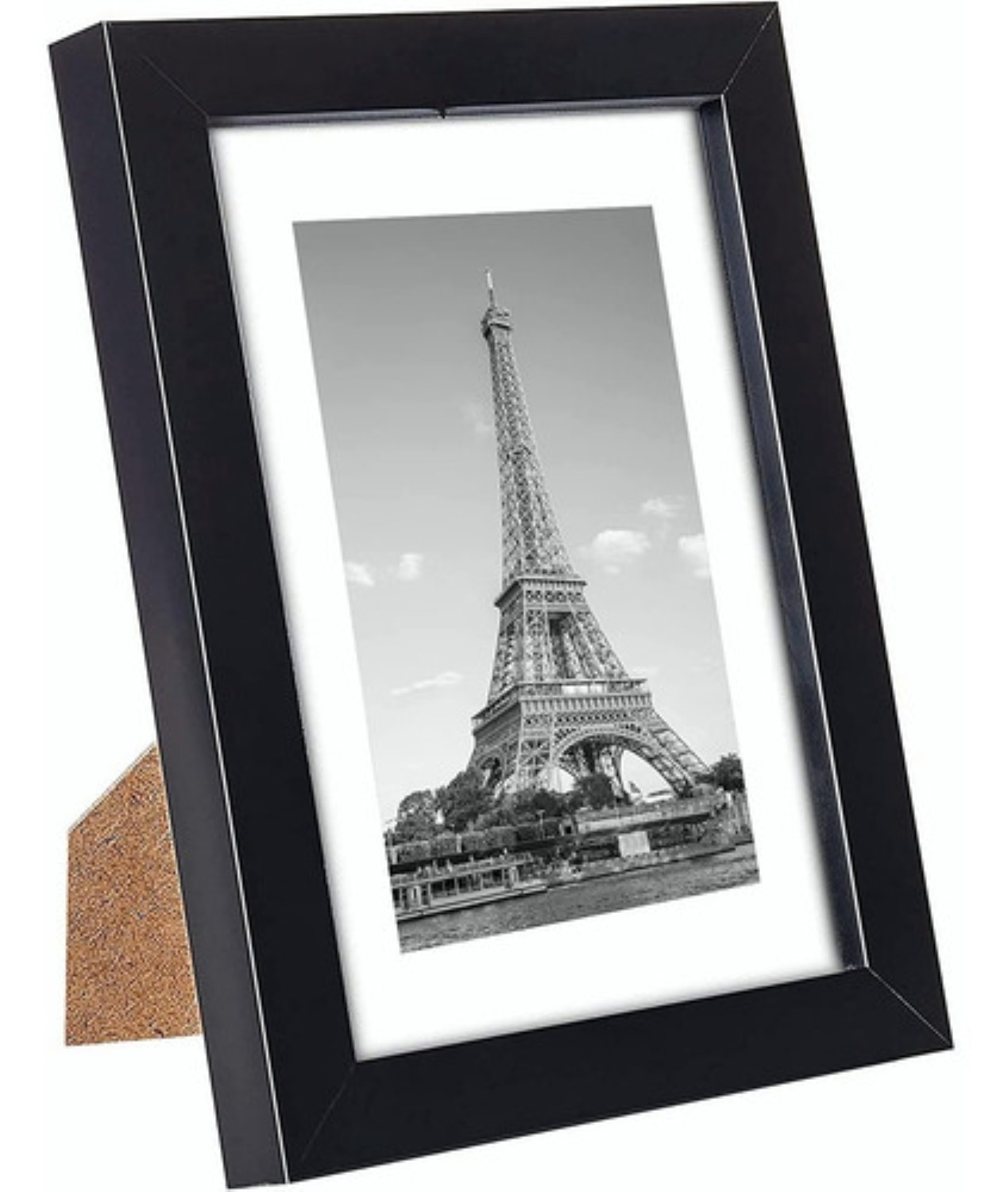5pcs Marco portaretrato Decoraci&oacute;n De Pared O Mesa Negro image number null