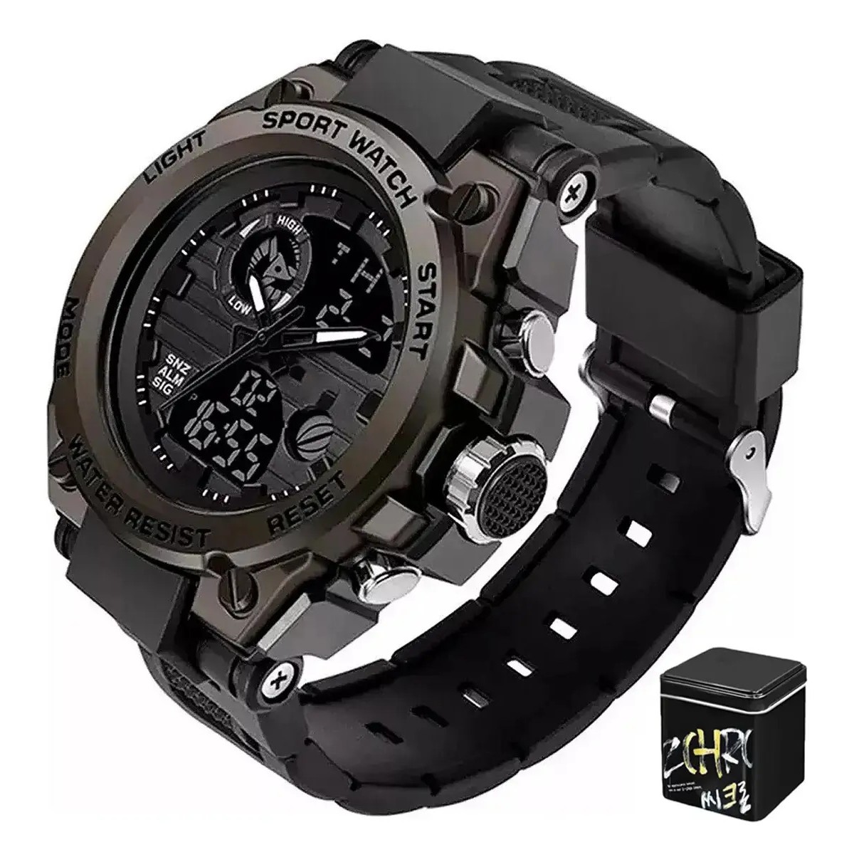 Reloj de pulsera Sanda top tean 739 de cuerpo color negro image number null