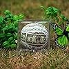 A HUSHUI Caja de b&eacute;isbol acr&iacute;lica, Vitrina de b&eacute;isbol, Caja Transparente de Pelota de Tenis de Golf para exhibici&oacute;n, Caja de Almacenamiento de Recuerdos, Soporte, protecci&oacute;n UV, a Prueba de Polvo. image number null