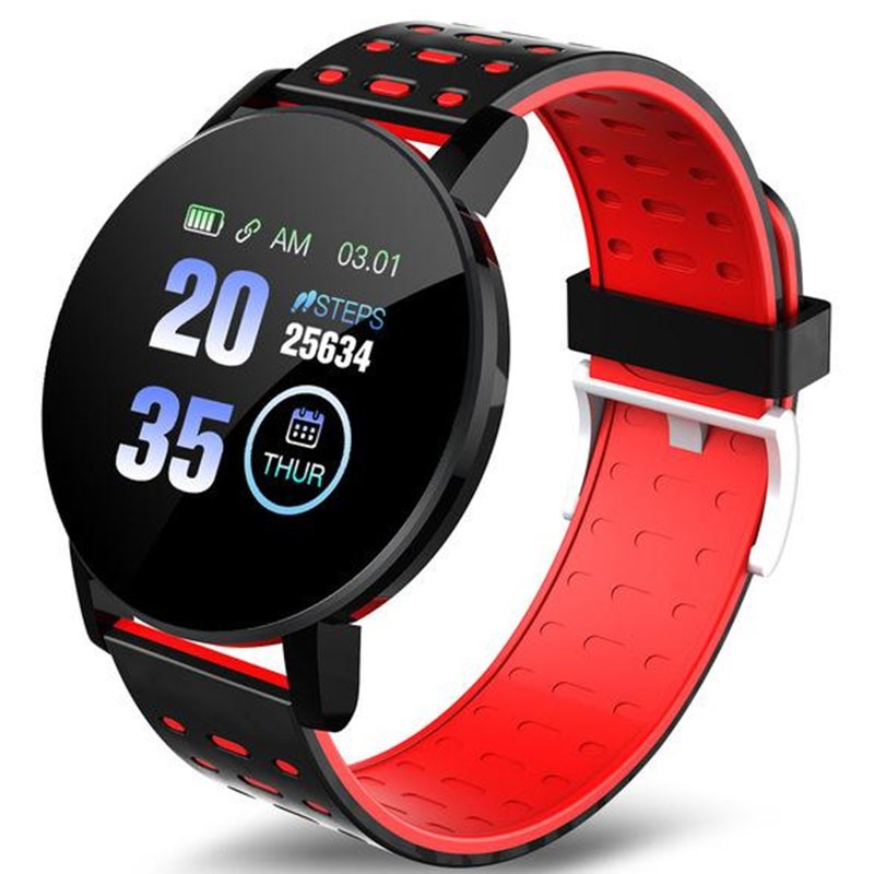 Smartwatch Reloj Inteligente Smartband Mod 119 Plus Deportes y Notificaciones FRALUGIO. image number null