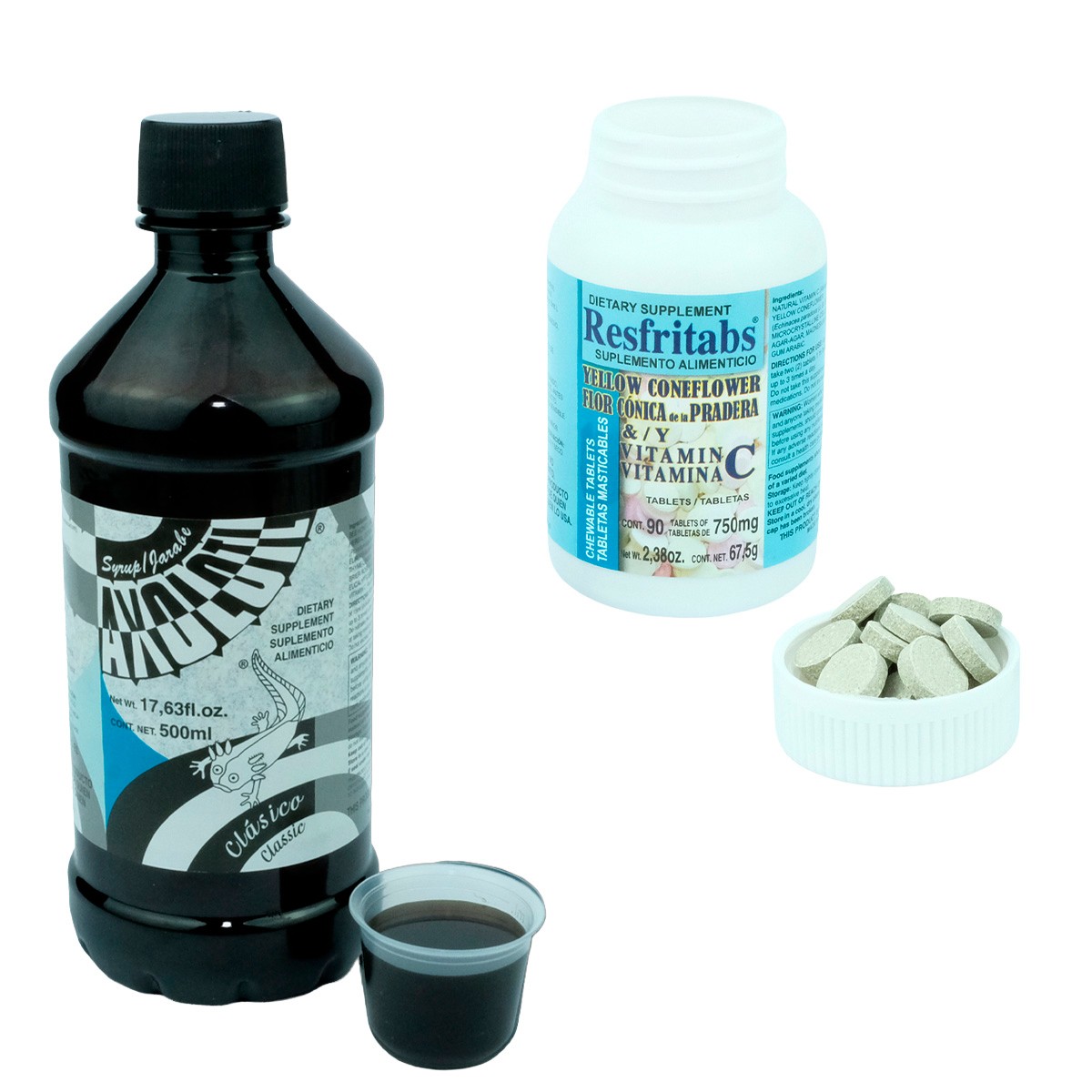 Equinacea Vitamina C Kit Infantil Jarabe Miel 500ml image number null