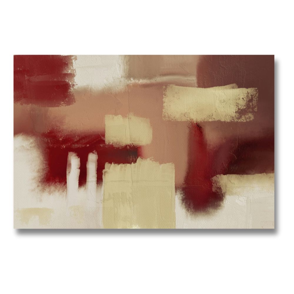 Cuadro Decorativo Abstracto Paleta Terrenal 120x160 cm image number null