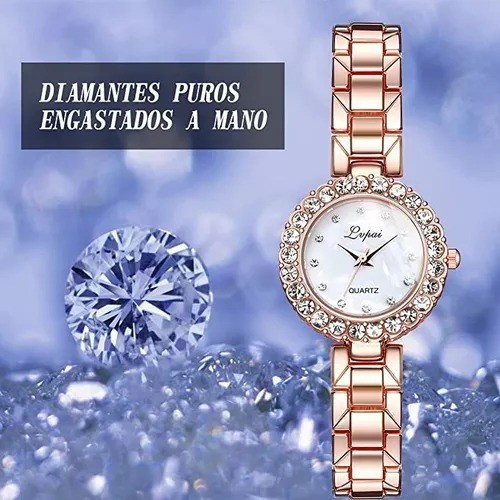 Reloj Moda Casual Pulsera Regalo Kit Pareja image number null