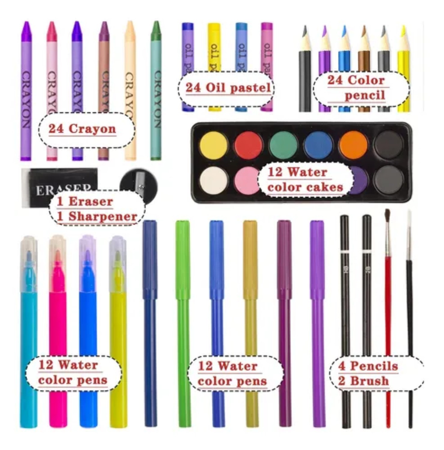 Set De Arte Kinspory De 150PZ image number null