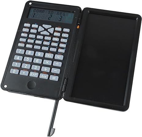 A Zerone Calculadora Cient&iacute;fica con Bloc de Escritura de 6 Pulgadas Calculadora Plegable de 10 D&iacute;gitos con Bater&iacute;a Solar Calculadora de Escritorio Ultrafina Port&aacute;til Profesional . image number null