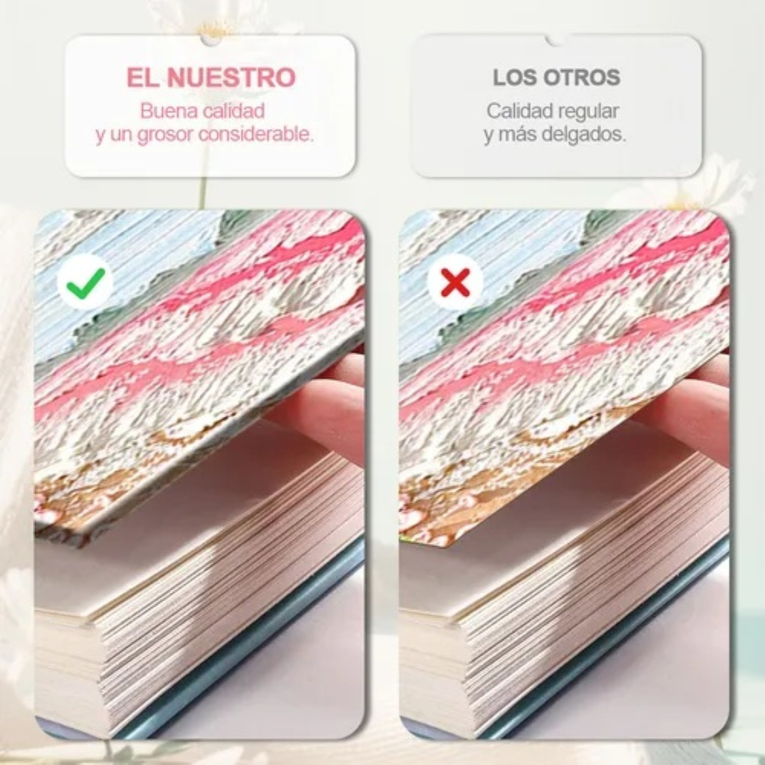 2 pcs A4 Cuaderno De Dibujo 240p Con L&aacute;mina Gruesa Azul Acero image number null