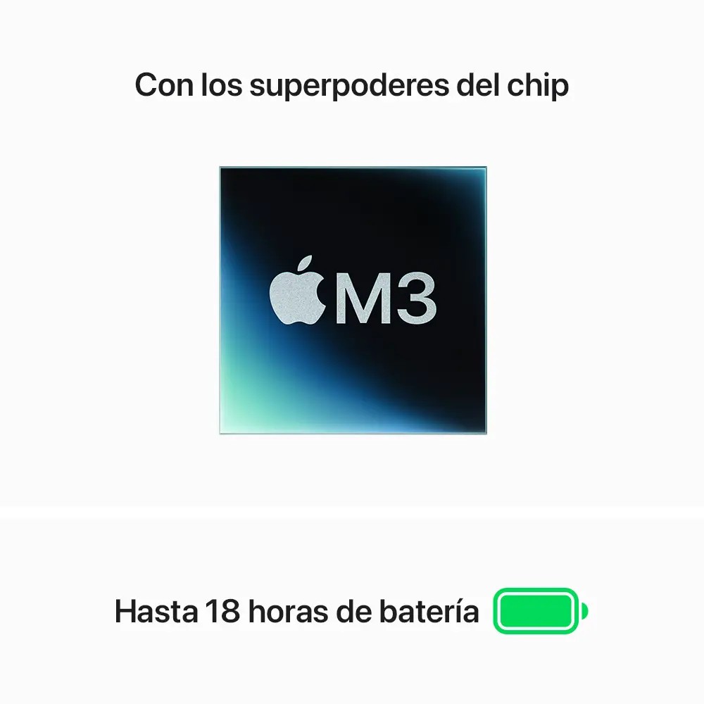 Apple Macbook Air 13 Chip M3 256GB gris espacial image number null