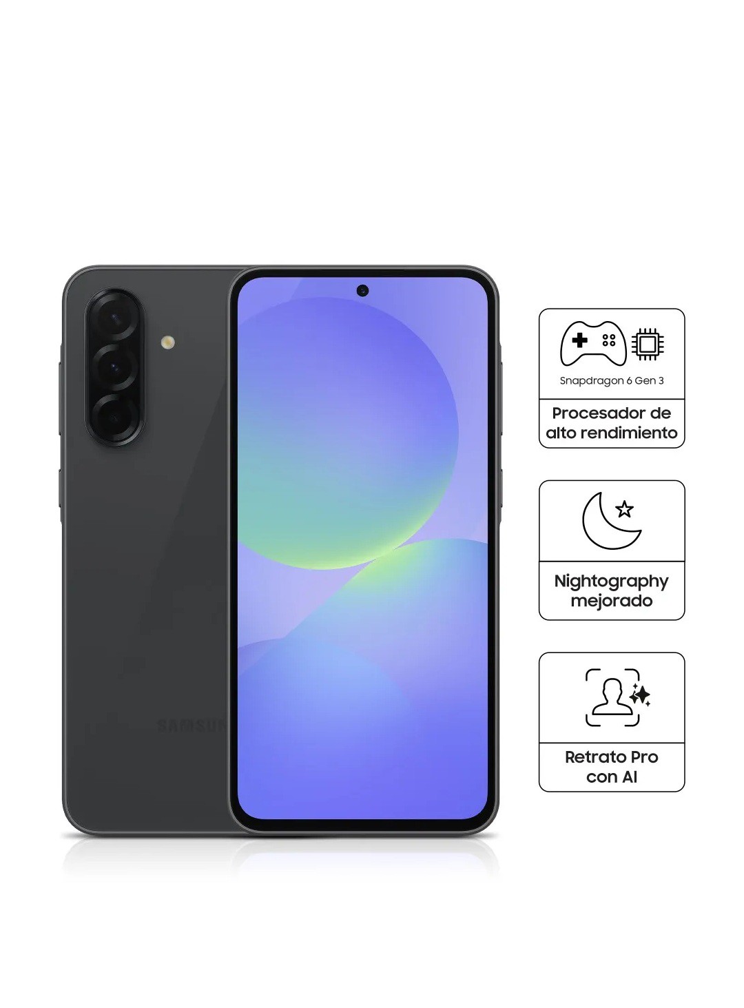 Samsung A36 5G 128Gb 8Ram Color Negro Nuevo Libre image number null