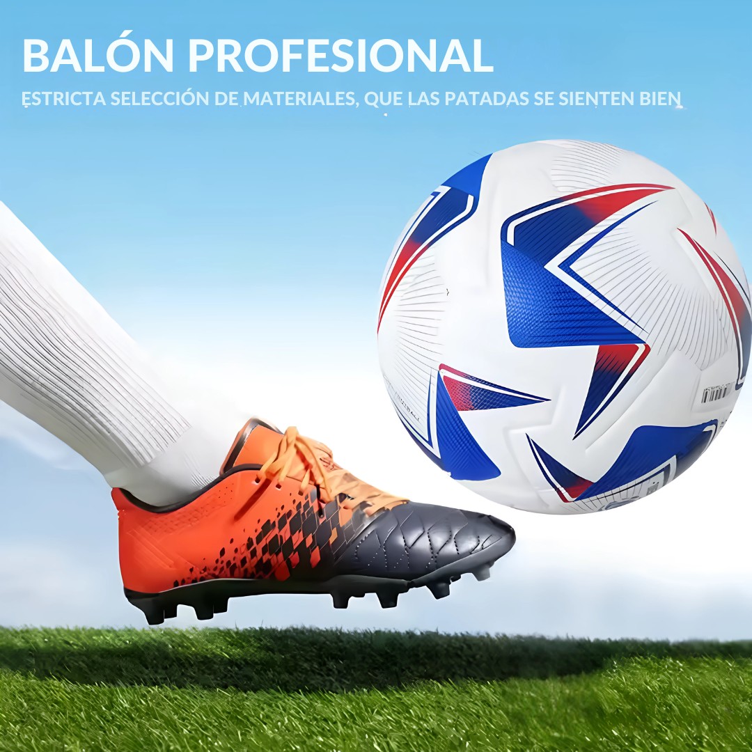 Bal&oacute;n de Futbol Soccer profesional No 5 Copa Am&eacute;rica Termosellado Color Blanco con Bomba de Aire Incluida image number null
