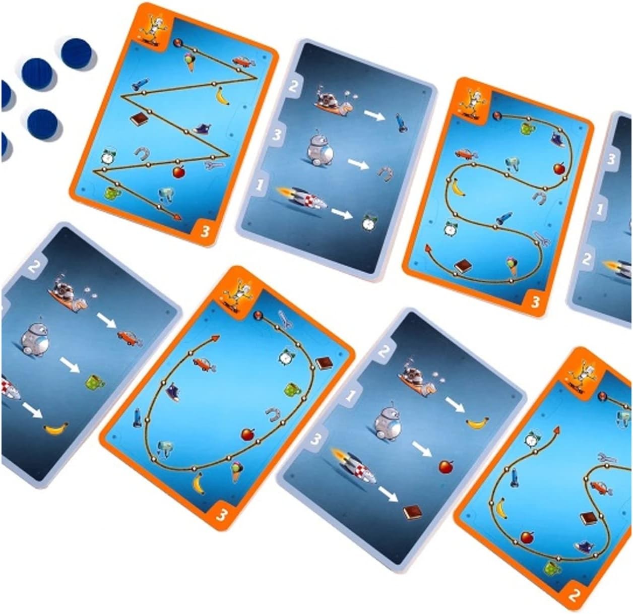 Pandasaurus Games Robots Juego Cartas de 2 a 6 Jugadores image number null
