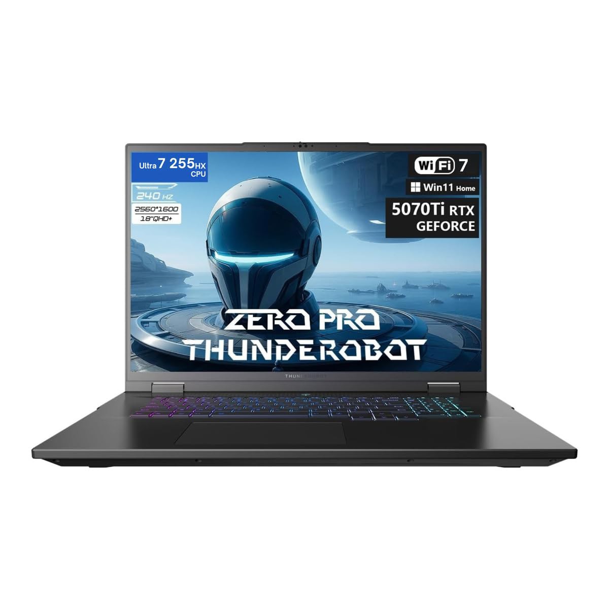 Laptop Gamer Thunderobot Zero 18 Pro 5070 Ti SSD de 18 pulgadas y 1 TB image number null