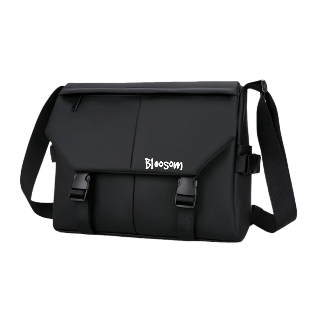 Bolsa Bolso Impermeable Bandolera Crossbody Para Hombre Negro image number null