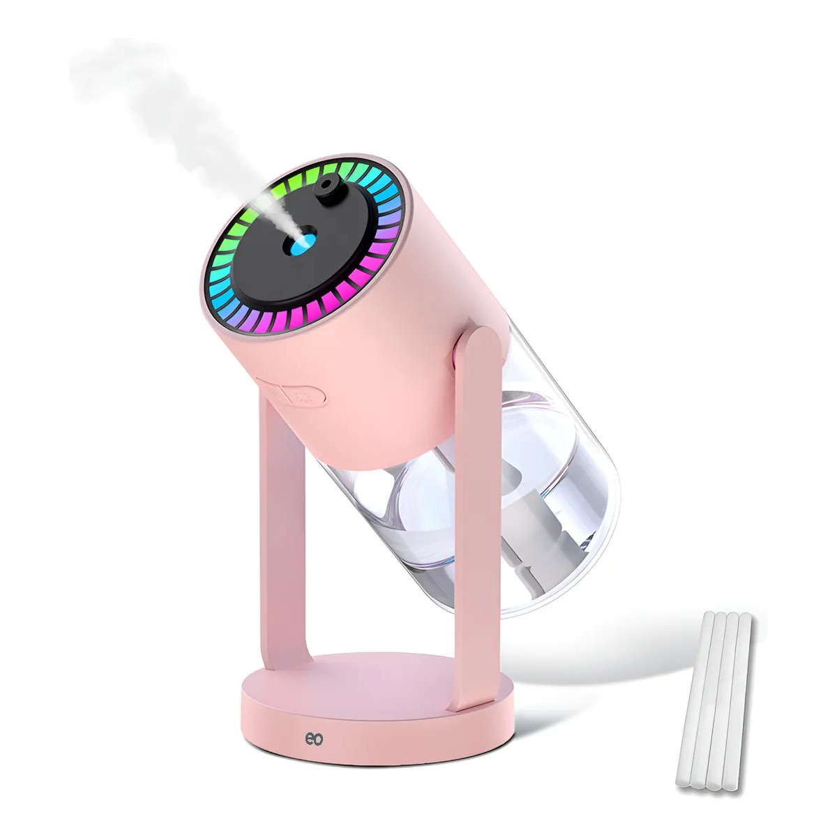 Humidificador Difusor Aceites Esenciales Difusores Aroma Rosa image number null