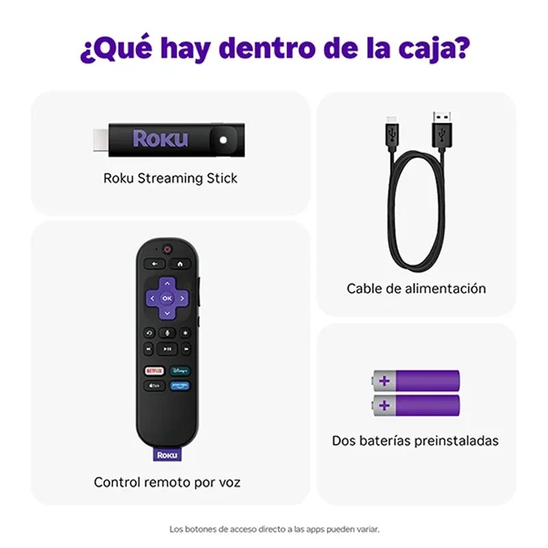 Dispositivo de Transmisi&oacute;n Roku Plus 4K UHD Color Negro image number null