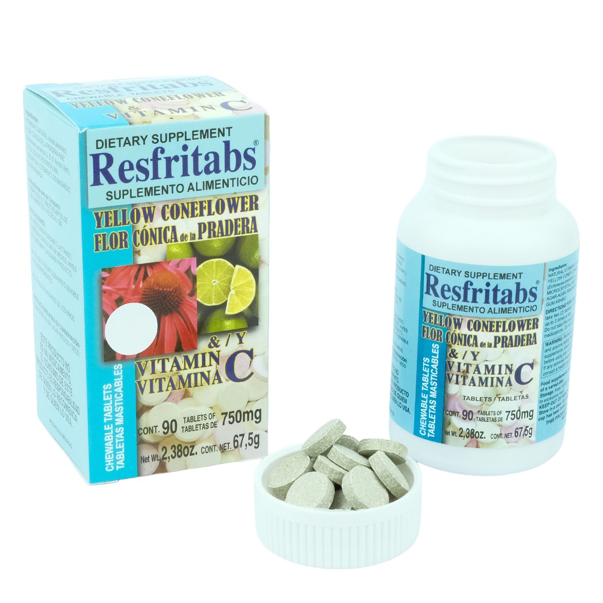 Equinacea Vitamina C Kit Infantil Jarabe Miel 500ml image number null