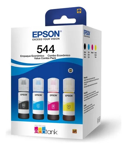 Pack x4 Botellas de Tinta Epson T544520-4P image number null