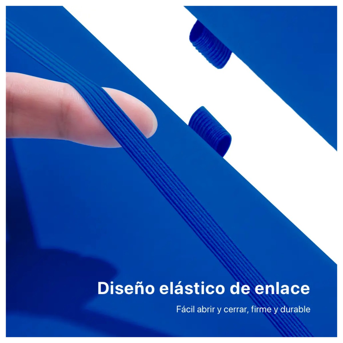 Libretas De Poliuretano 3 Piezas Color Azul image number null