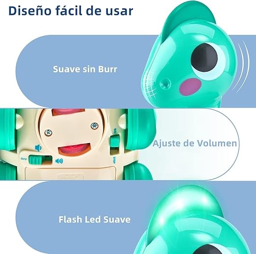 Juguete M&uacute;sical, Juguete Dinosaurio Interactivo para 4+a&ntilde;os, Juguete para Gatear con Sonido y Luz image number null