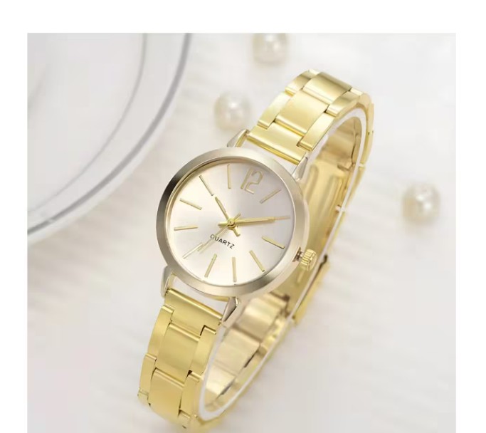 Set De Reloj De Cuarzo Para Mujer Con Pulsera Incluida image number null