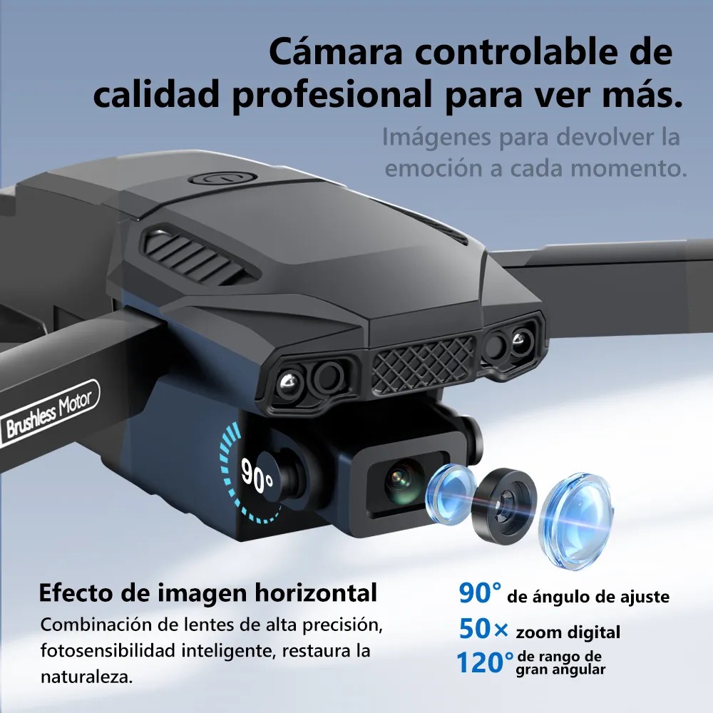 Mini drone ZLL F198 con c&aacute;mara 8K negro 2.4GHz image number null