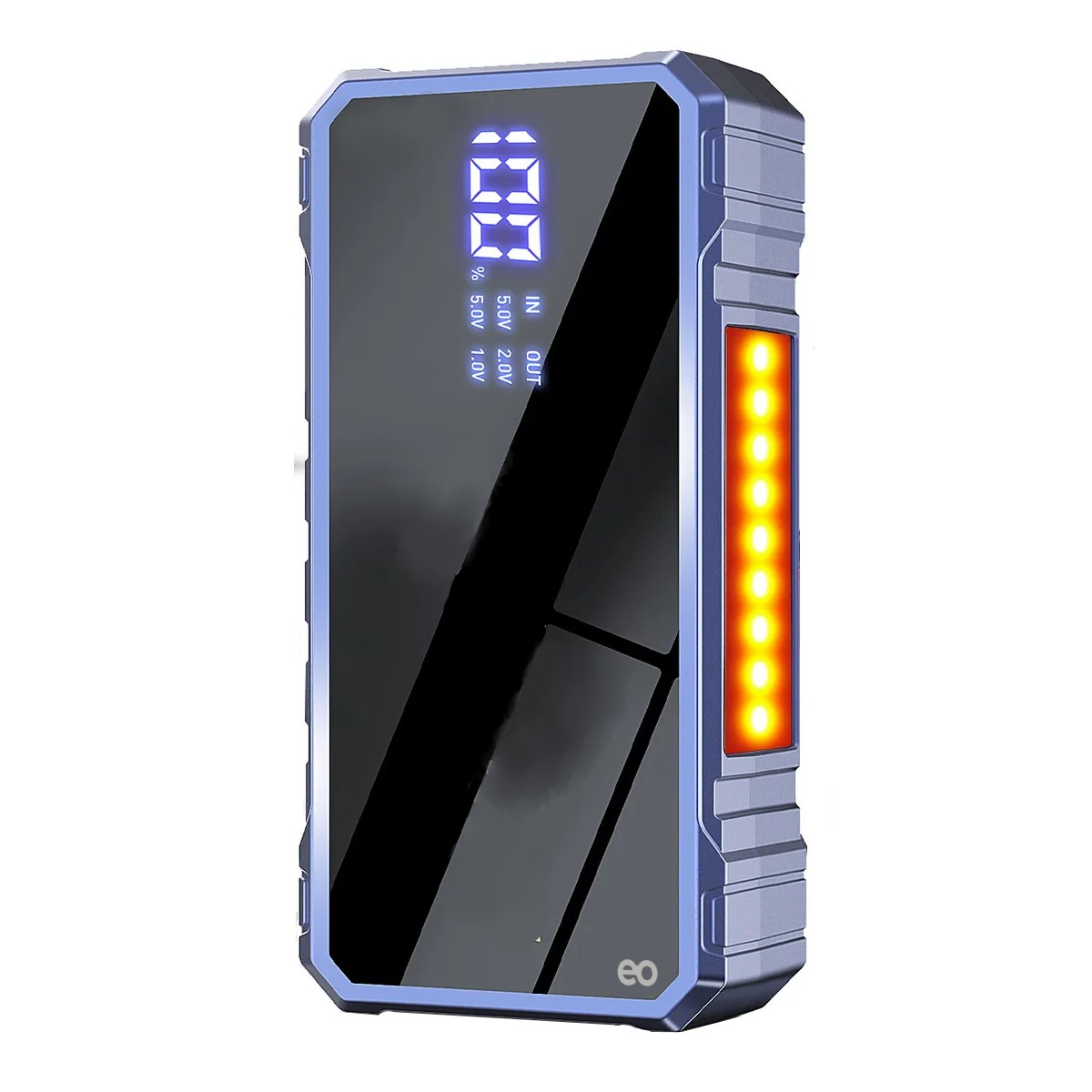 Arrancador De Bater&iacute;a 7500a Para Auto Con Led Pantalla Y Luz Led image number null