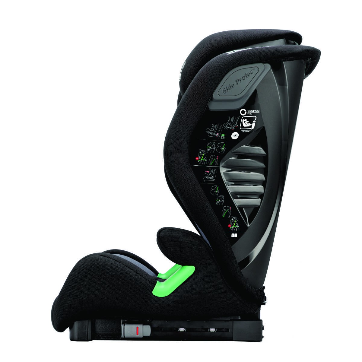 Sparco Autoasiento Sk2000i Booster, Silla De Bebe Para Auto image number null
