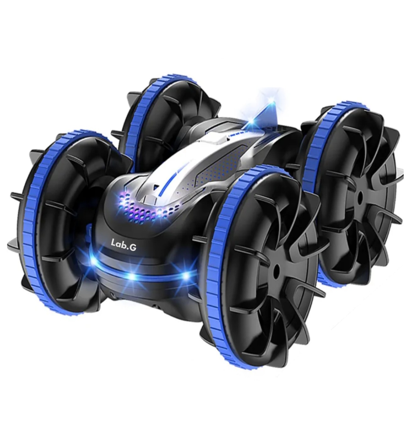 Autos A Control Remoto 4PZ Negro Azul image number null