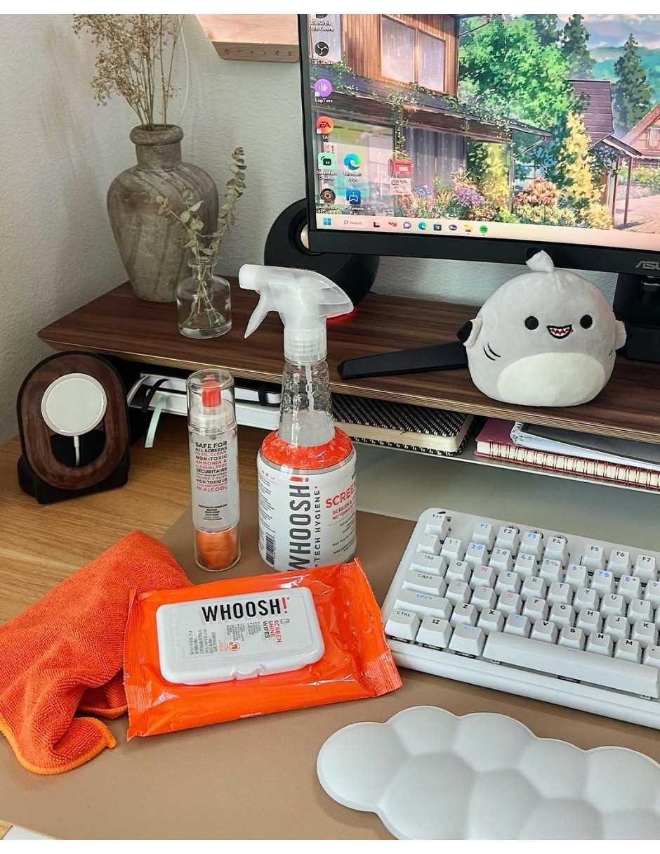Spray Limpiador de Pantallas Whoosh! 500 ml Screen Shine Professional. image number null