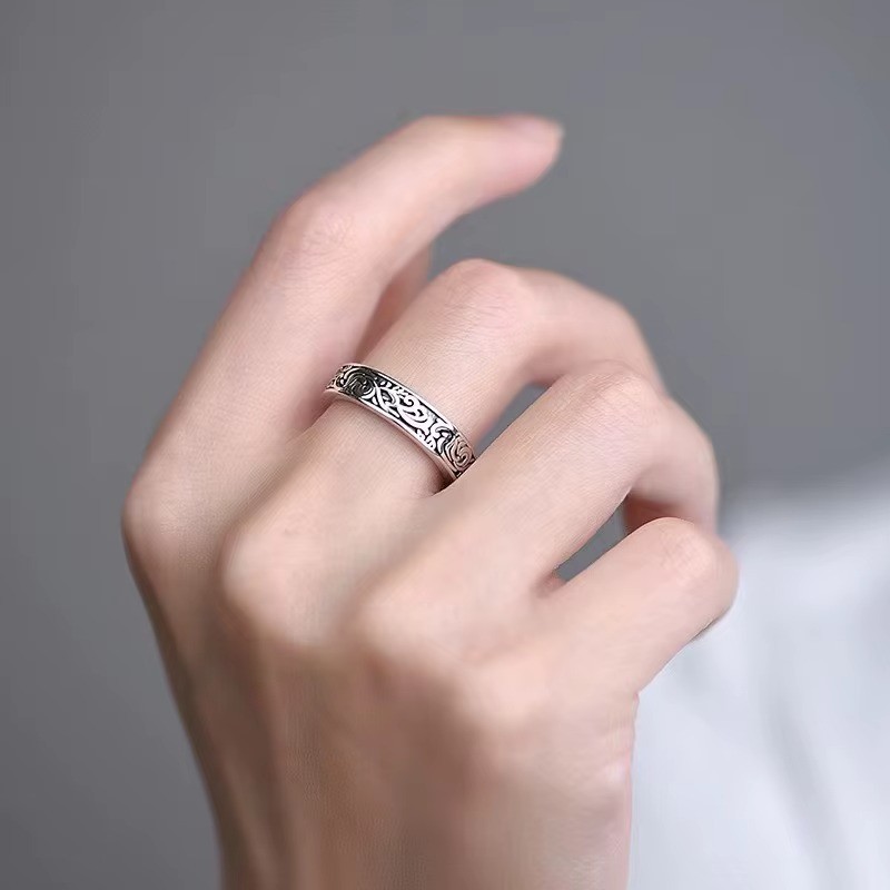 Anillo Vintage de Lujo Ajustable &ndash; Unisex image number null