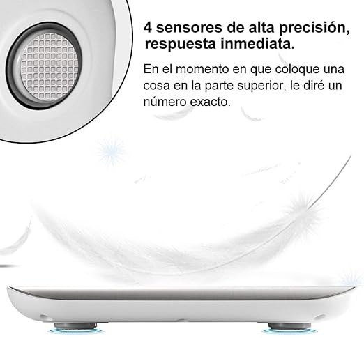 A B&aacute;scula Digital de Cocina Bascula de Comida Alimentos Multifunci&oacute;n 11lb 5kg Plata Acero Inoxidable - Bater&iacute;as Incluidas. image number null