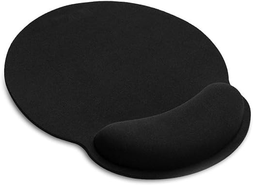 TEKXDD Mouse Pad, Alfombrilla de Rat&oacute;n Ergonomic, Base de Goma Antideslizante Mousepad, Gel Coj&iacute;n de Reposamu&ntilde;ecas para Oficina, Computadora, Computadora Port&aacute;til, Hogar, Juegos. image number null