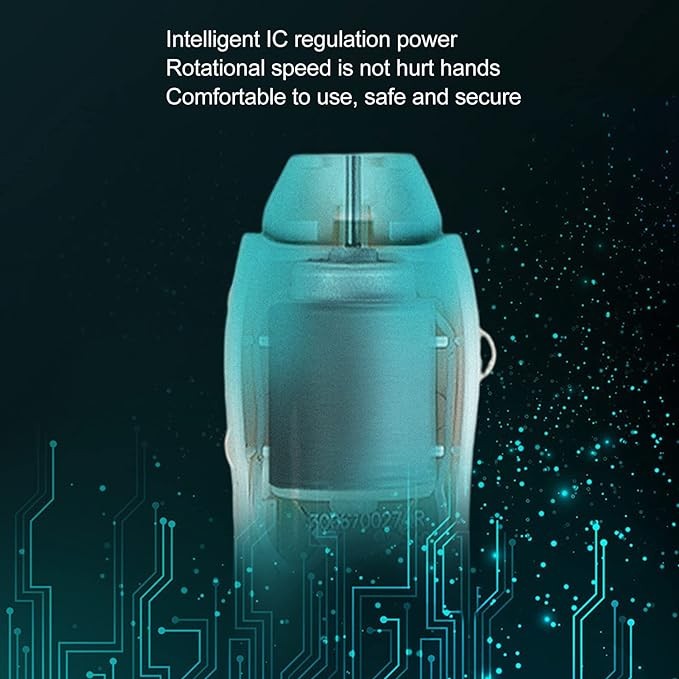 A Corta&uacute;&ntilde;as para beb&eacute;, Taladro El&eacute;ctrico para Lima de U&ntilde;as para beb&eacute;, Mini Molinillo El&eacute;ctrico Port&aacute;til de bajo Ruido para beb&eacute; con Luz Nocturna, Kit de Molinillo de Lima de U&ntilde;as Seguro para Reci&eacute;n. image number null