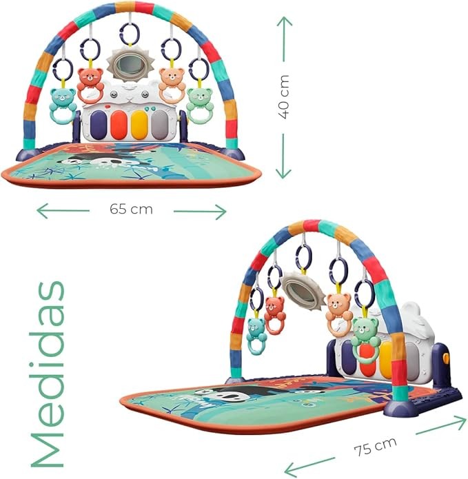 A Gimnasio Musical, actividades para para Beb&eacute;s con Piano y Juguetes image number null
