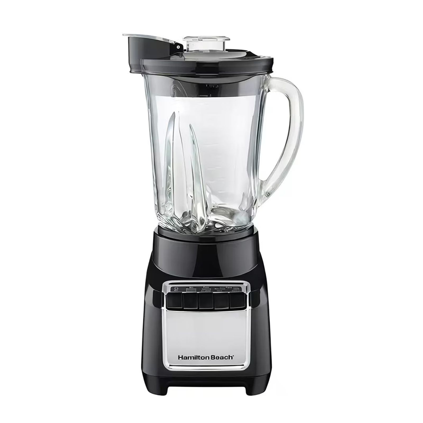 Licuadora Hamilton Beach Wave-Action Vaso de Vidrio 1.4 Litros Negra 53521FG image number null