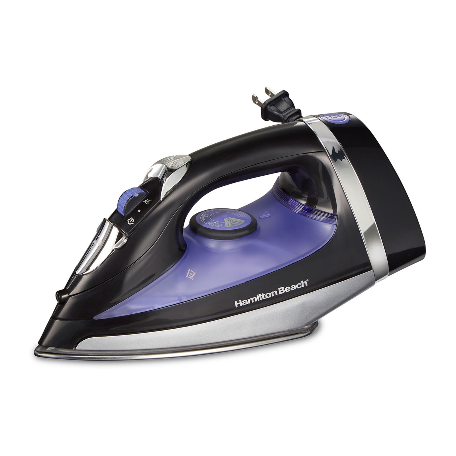 Plancha de Vapor Hamilton Beach con Cable Retractil Negra 14214 image number null